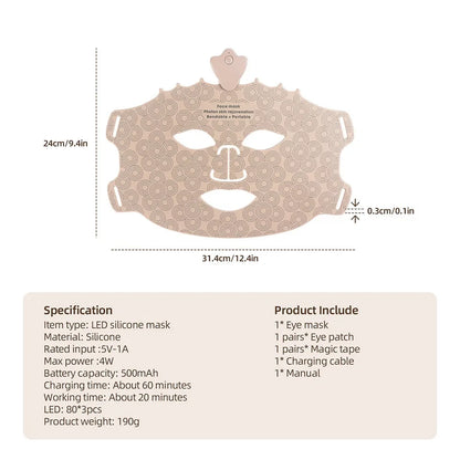 7-Color Photon Face LED Mask